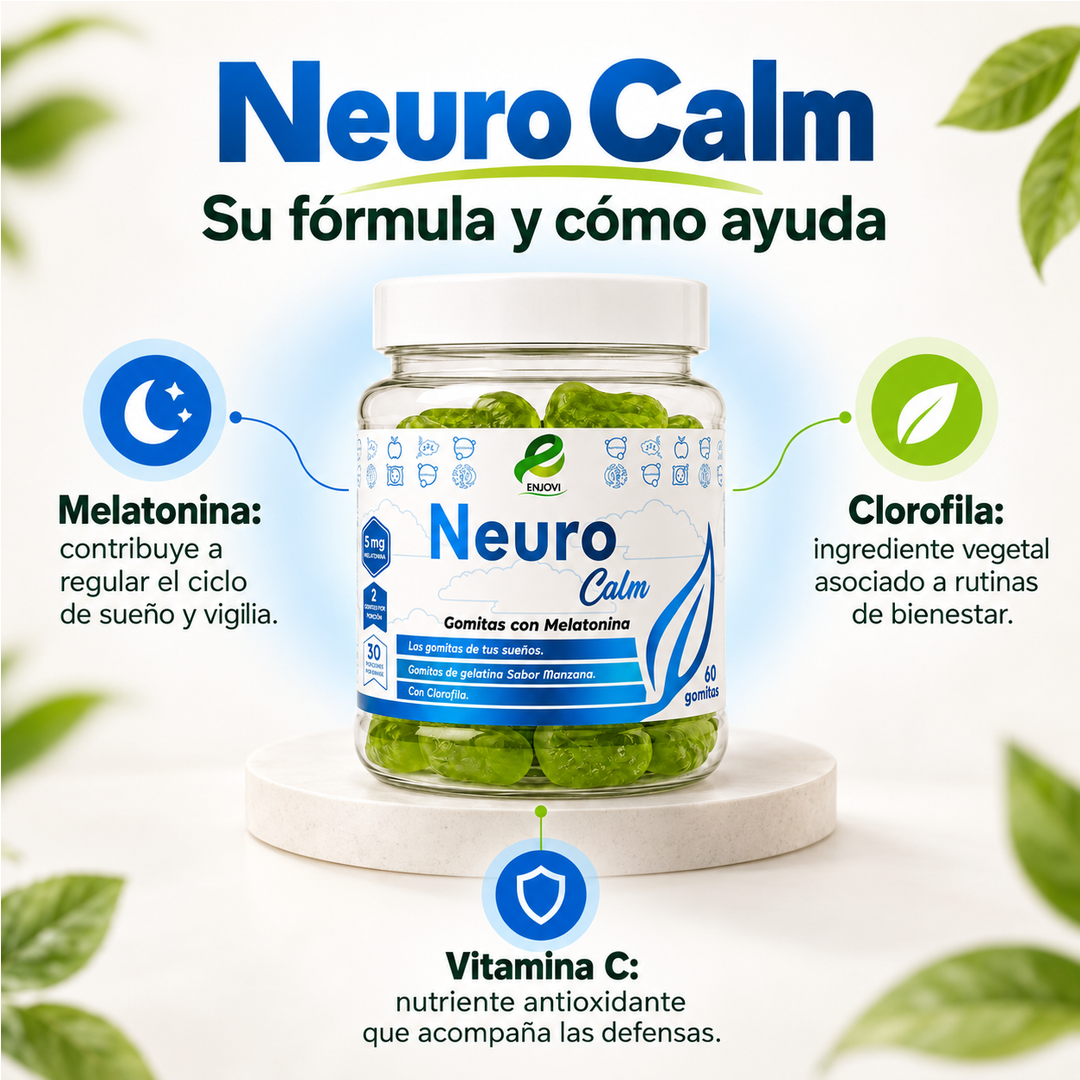 Neuro Calm - Envase 60 gomitas - Imagen 2
