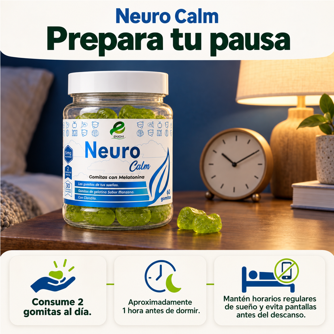 Neuro Calm - Envase 60 gomitas - Imagen 4