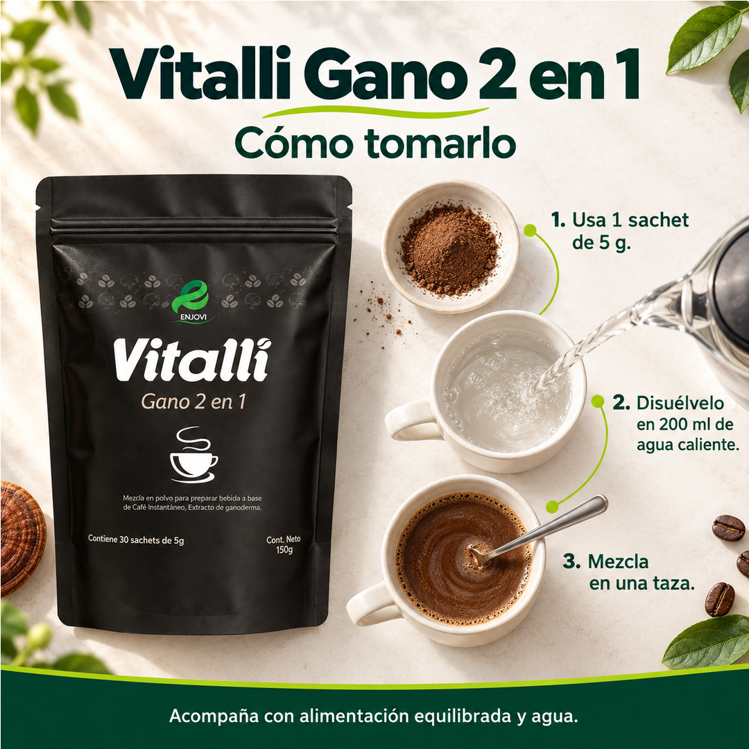 Vitalli Gano 2 en 1 - Doypack 150 g - Imagen 4