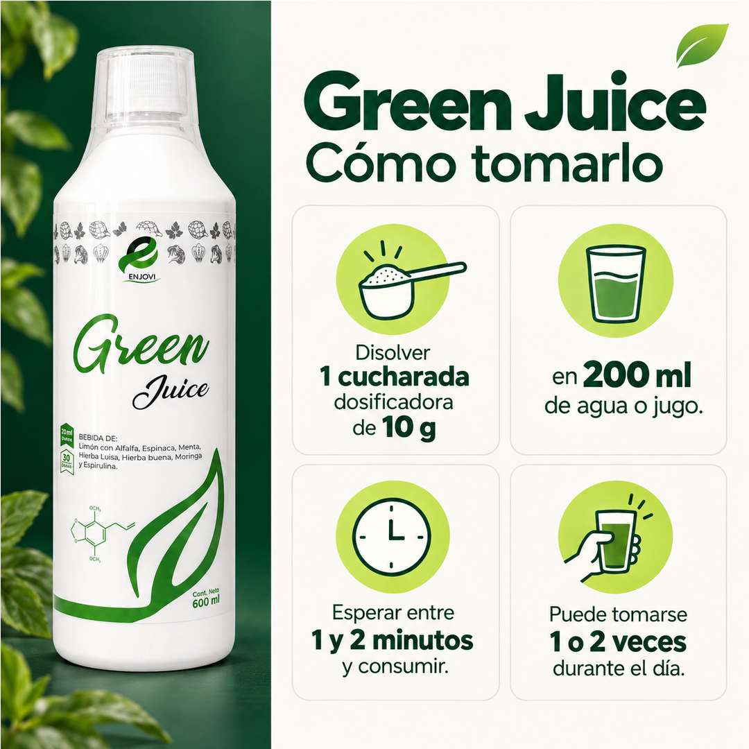 Green Juice - Botella 600 ml - Imagen 4